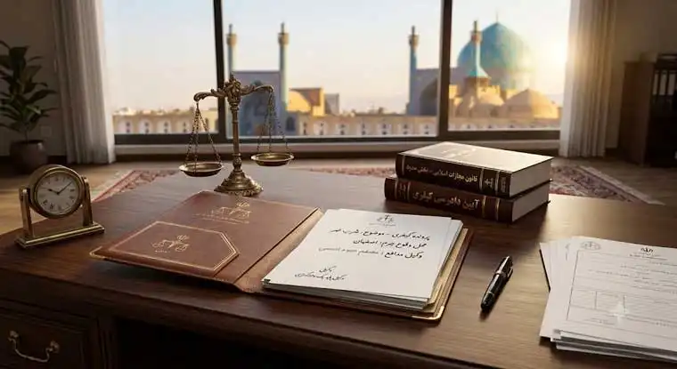 بهترین وکیل شرب خمر در اصفهان