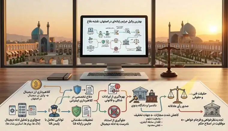 وکیل جرایم رایانه ای در اصفهان