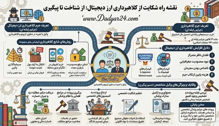 شکایت از کلاهبرداری ارز دیجیتال
