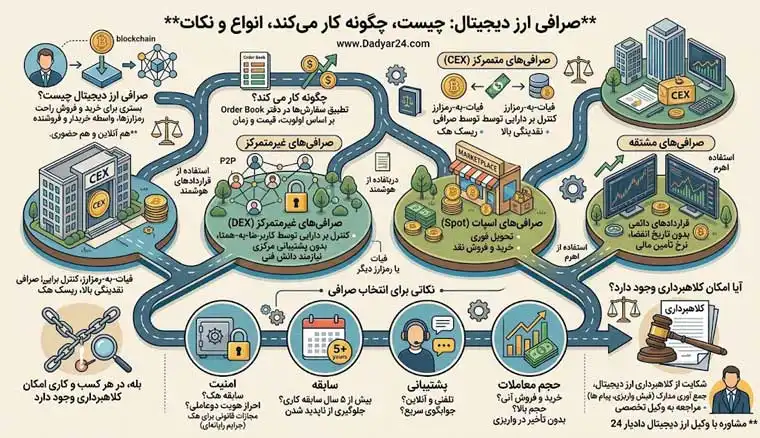 صرافی ارز دیجیتال چیست؟